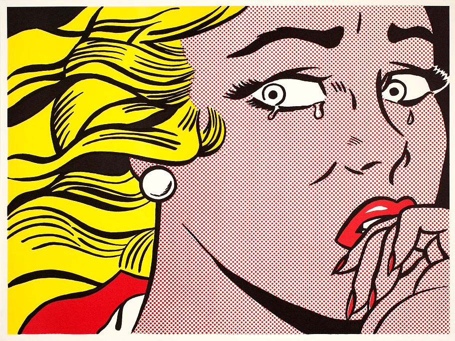 Roy Lichtenstein, Crying Girl, 1963 © Estate of Roy Lichtenstein. SIAE 2018